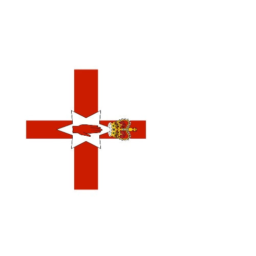 Fanion Table Drapeau Irlande du Nord en Polyester