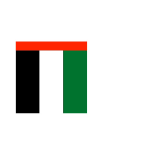 Fanion Table Drapeau Émirats arabes unis en Polyester