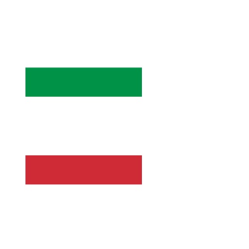 Fanion Table Drapeau Italie en Polyester