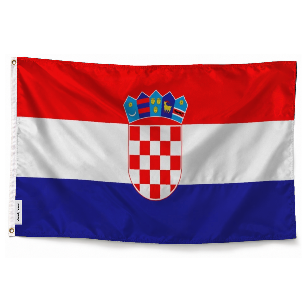 Drapeau de la Croatie – Plusieurs Tailles – Polyester Résistant