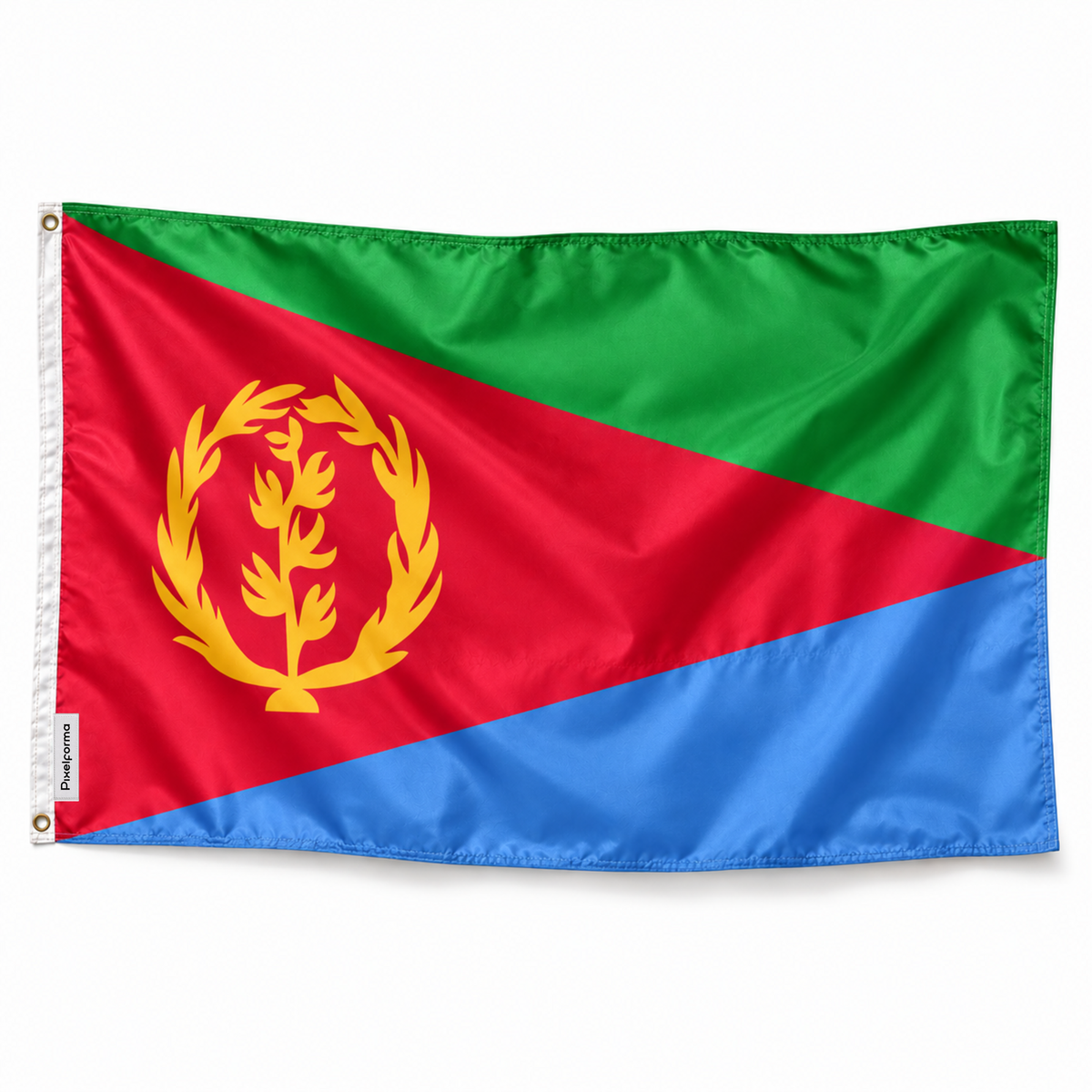 Drapeau de l'Érythrée – Plusieurs Tailles – Polyester Résistant
