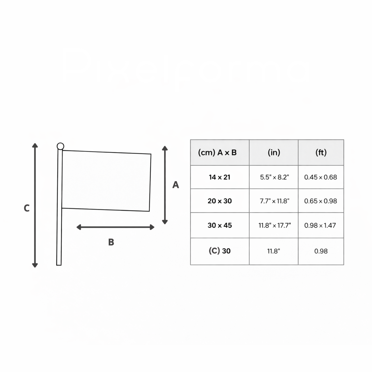 Mini drapeau madagascar en polyester à tenir à la main