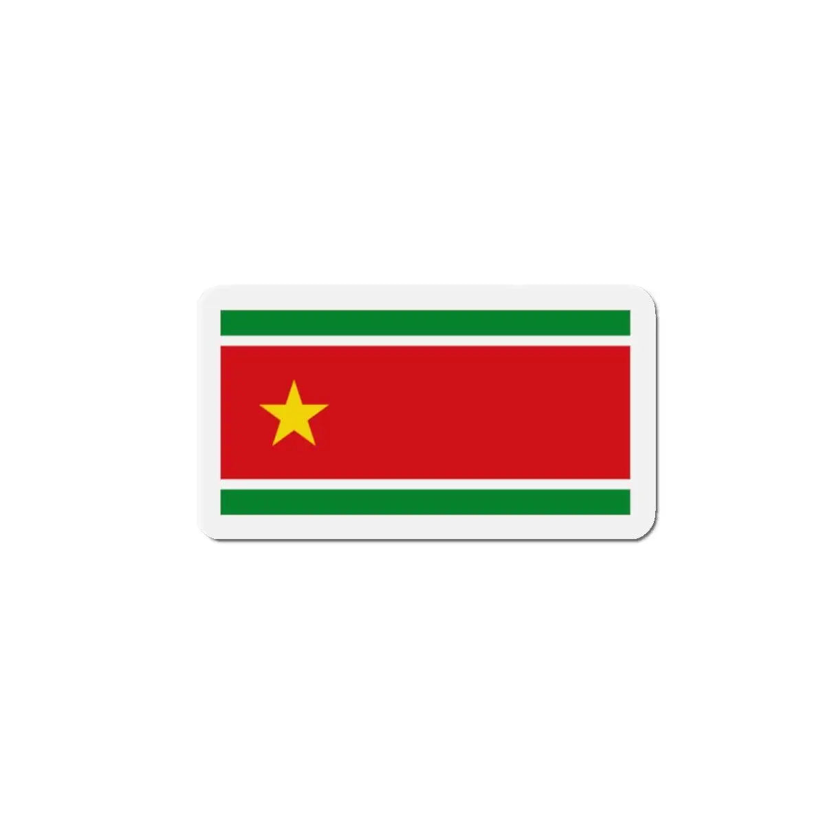 Aimant drapeau guadeloupe rectangulaire décoratif