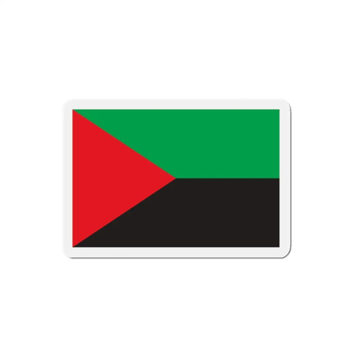 Aimant drapeau martinique rectangulaire décoratif magnétique