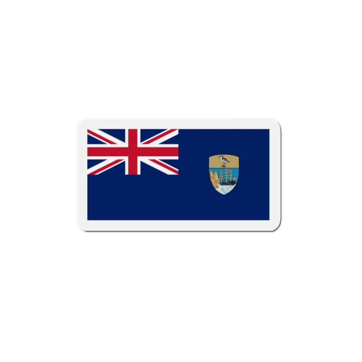 Aimant drapeau sainte-hélène forme rectangulaire décoratif