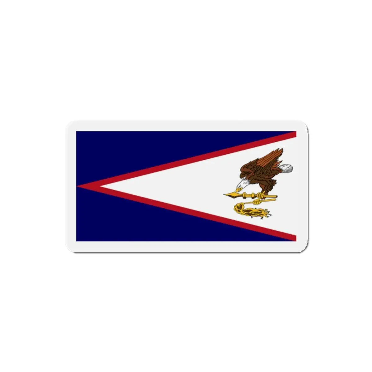 Aimant drapeau samoa américaines rectangulaire décoratif