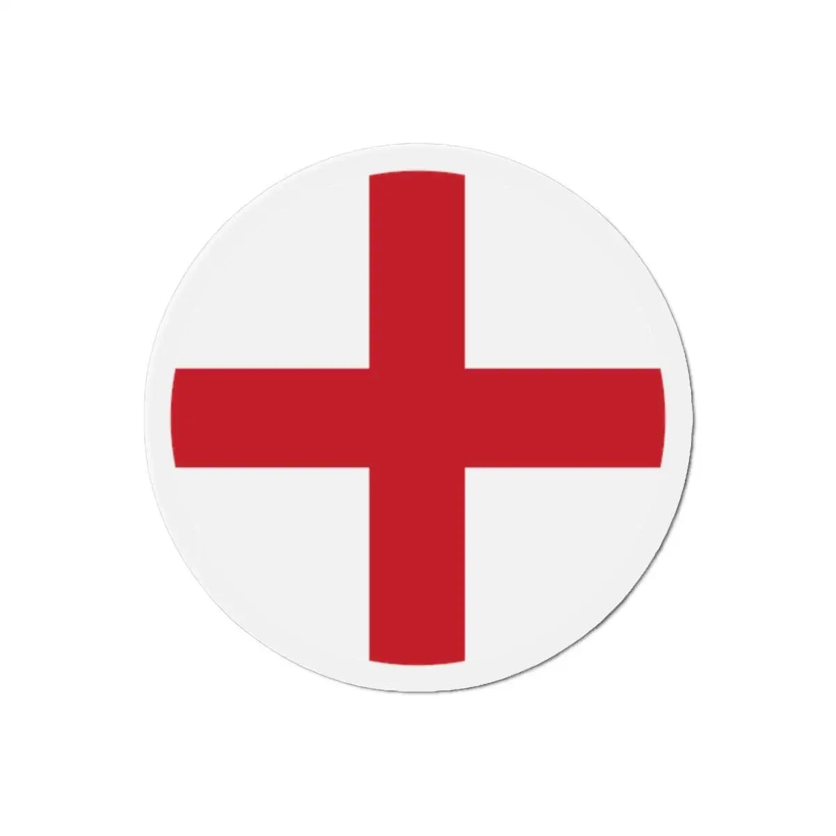 Aimant rond drapeau angleterre forme décorative métal