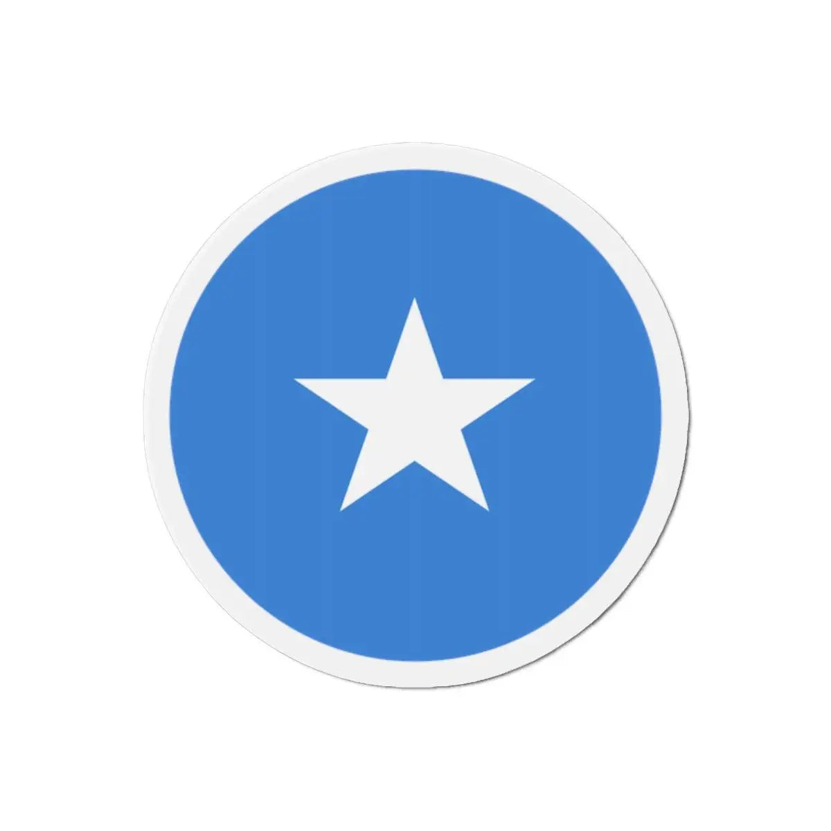 Aimant rond drapeau somalie magnétique décoratif