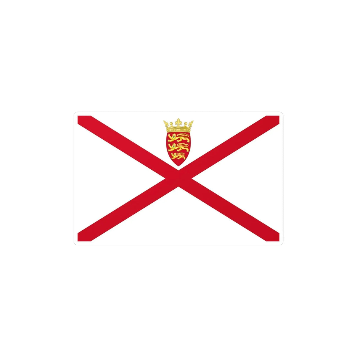 Autocollant drapeau jersey pvc forme rectangle résistant