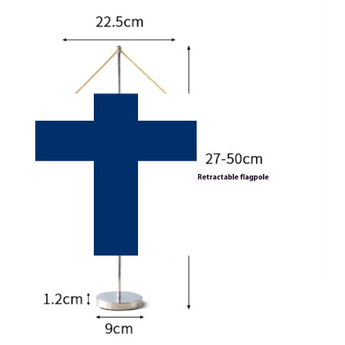 Fanion Table Drapeau Finlande en Polyester