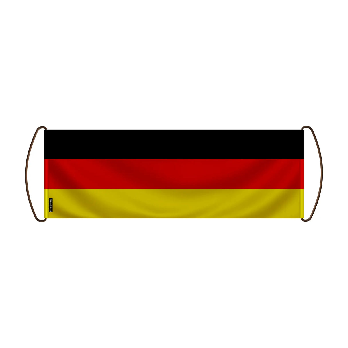 Bannière de défilement drapeau allemagne en polyester