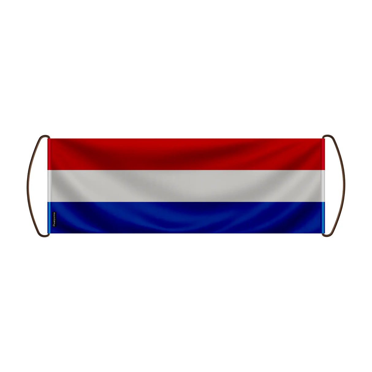 Bannière de défilement drapeau pays-bas en polyester