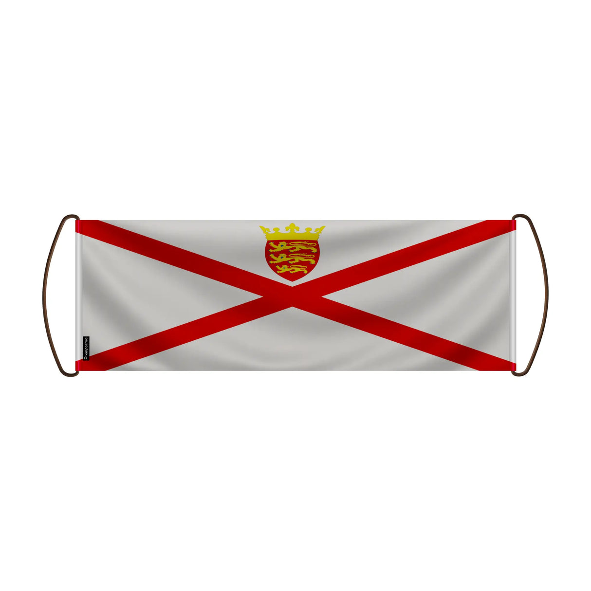 Bannière de défilement jersey en polyester à main