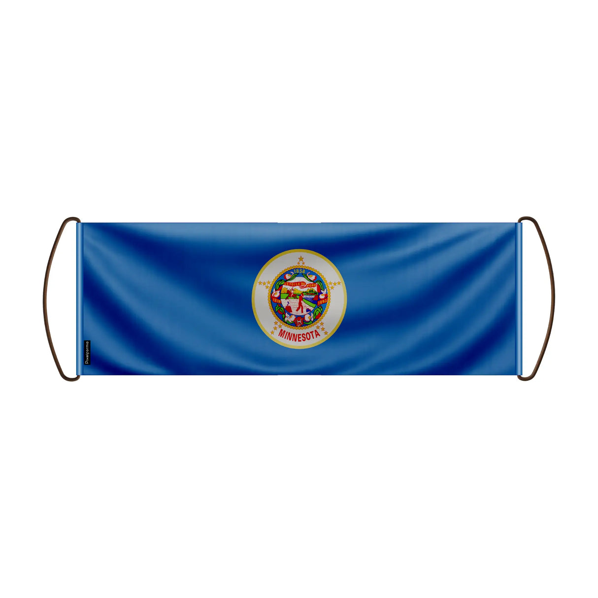 Bannière de défilement minnesota polyester pour événements sportifs