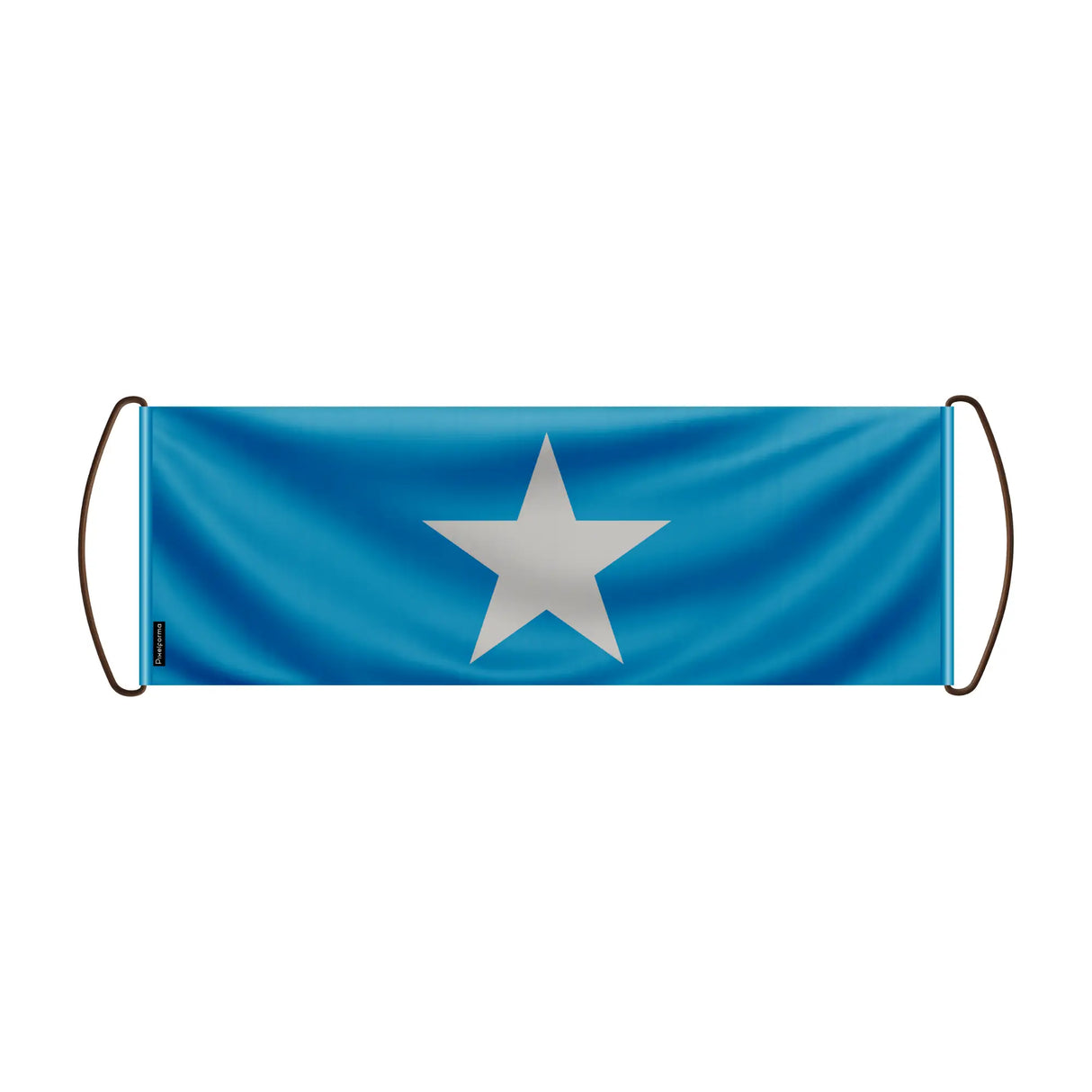 Bannière de défilement somalie en polyester résistant