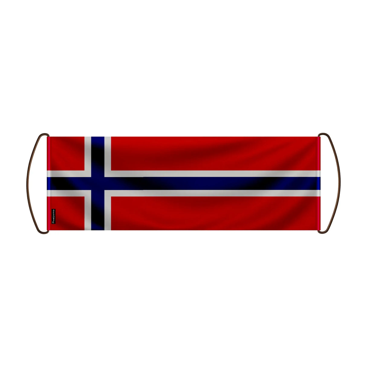 Bannière de défilement svalbard jan mayen polyester main