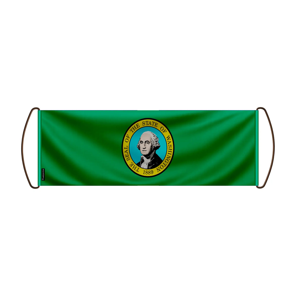 Bannière de défilement washington polyester pour événements