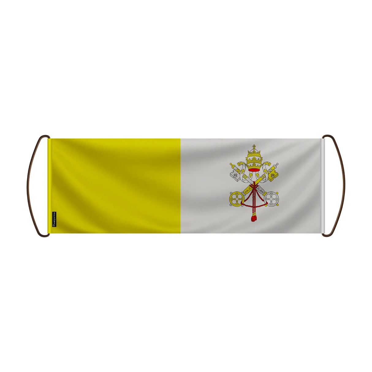 Bannière défilement vatican en polyester pour événements