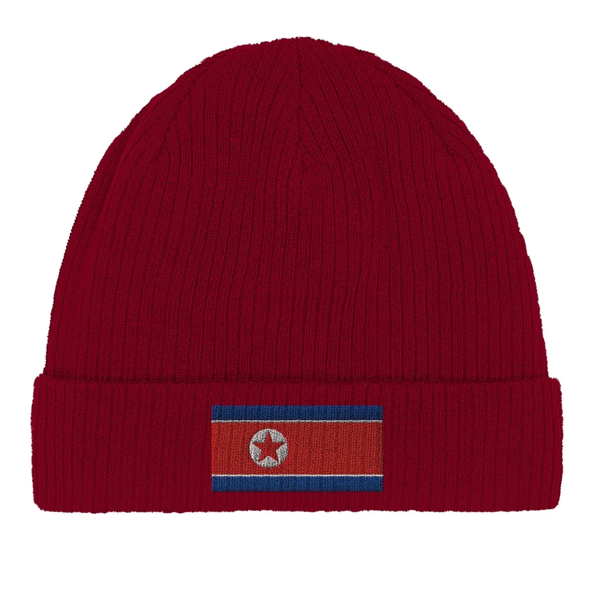Bonnet coton corée du nord broderie usage quotidien