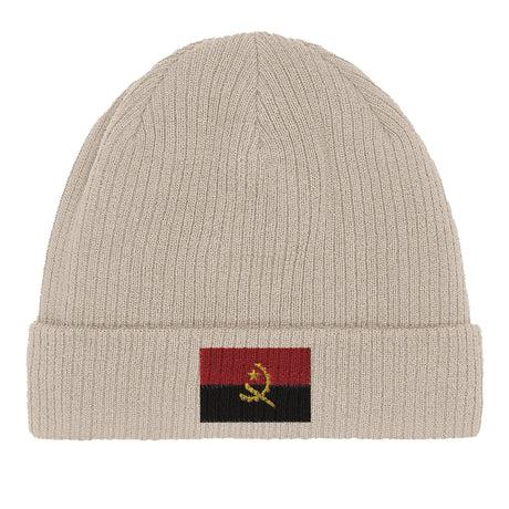 Bonnet coton drapeau angola broderie respirabilité optimale