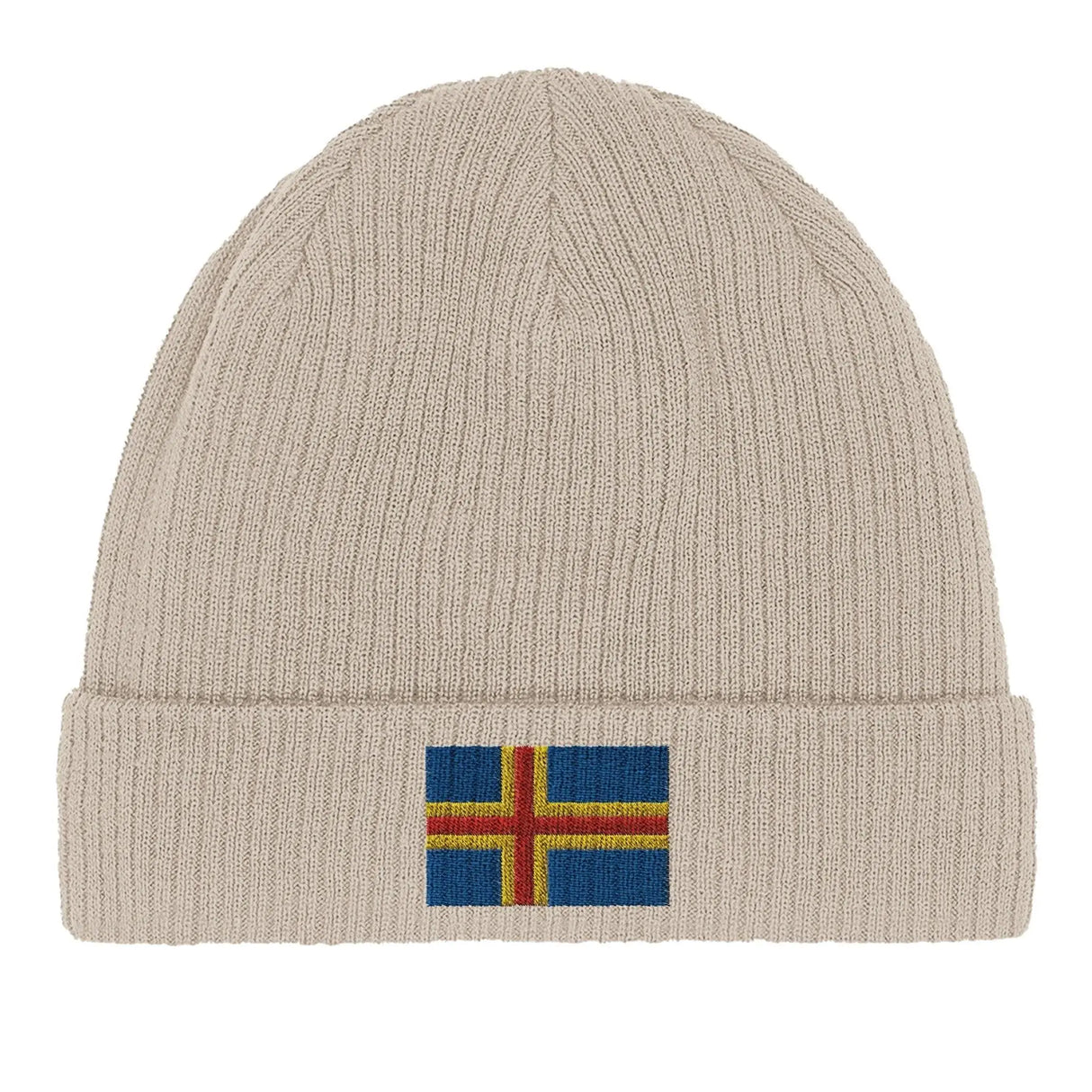 Bonnet coton drapeau d’åland broderie usage quotidien