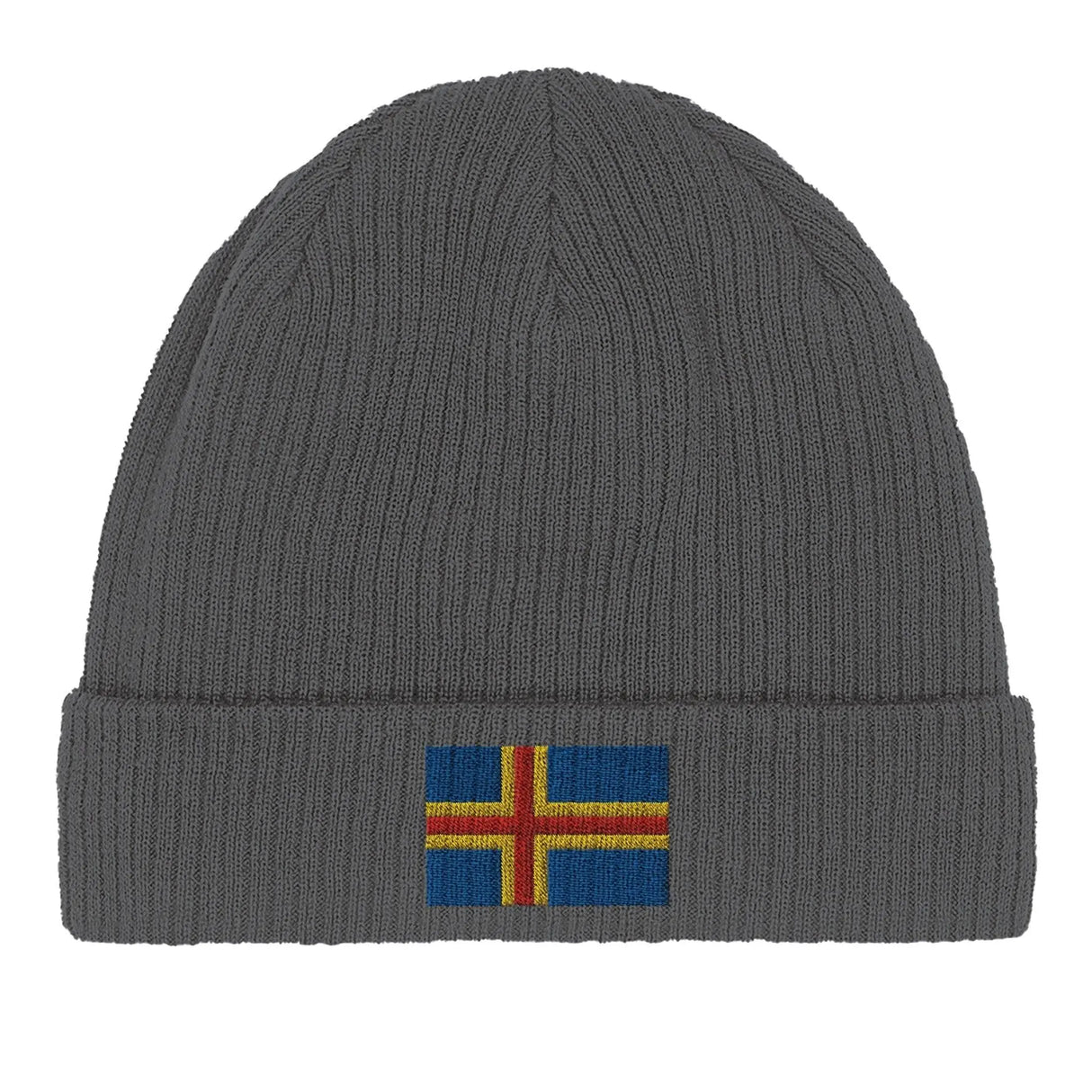 Bonnet coton drapeau d’åland broderie usage quotidien