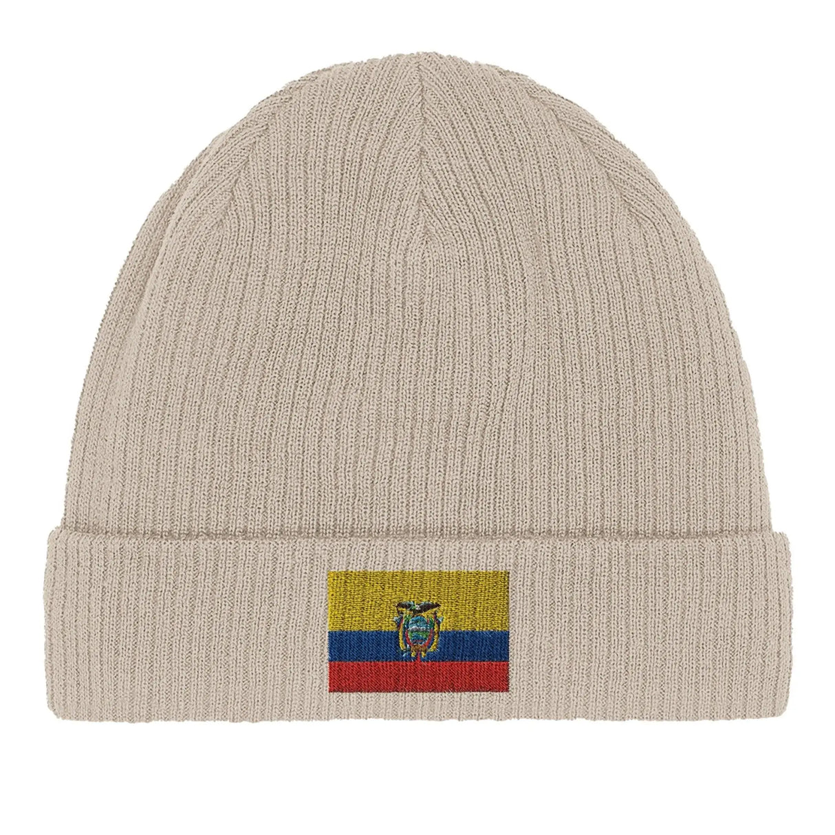 Bonnet coton équateur broderie usage quotidien respirabilité