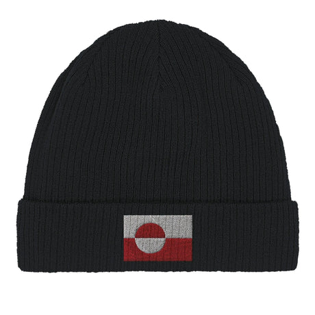 Bonnet coton groenland broderie confort respirabilité