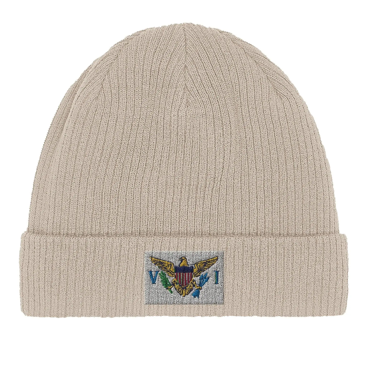 Bonnet coton îles vierges broderie respirabilité optimale