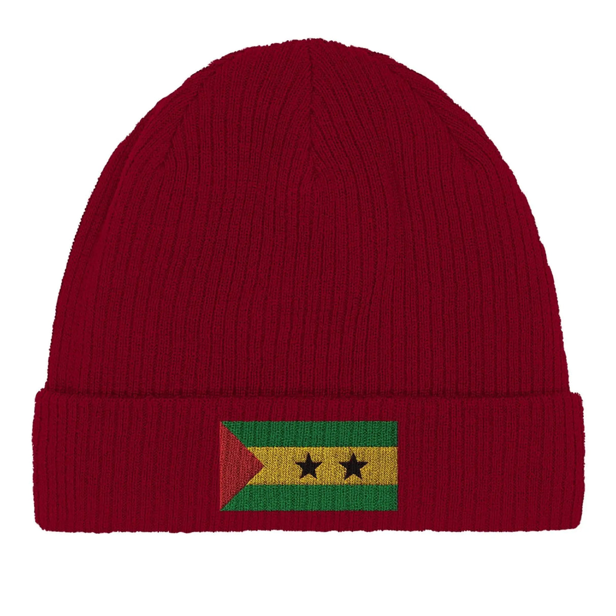 Bonnet coton sao tomé-et-principe broderie respirante