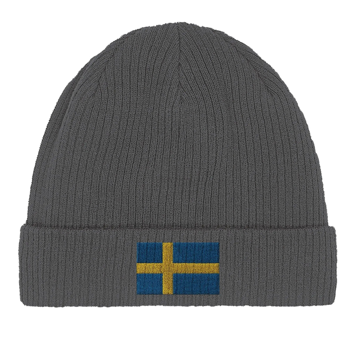 Bonnet coton suède broderie drapeau respirabilité optimale