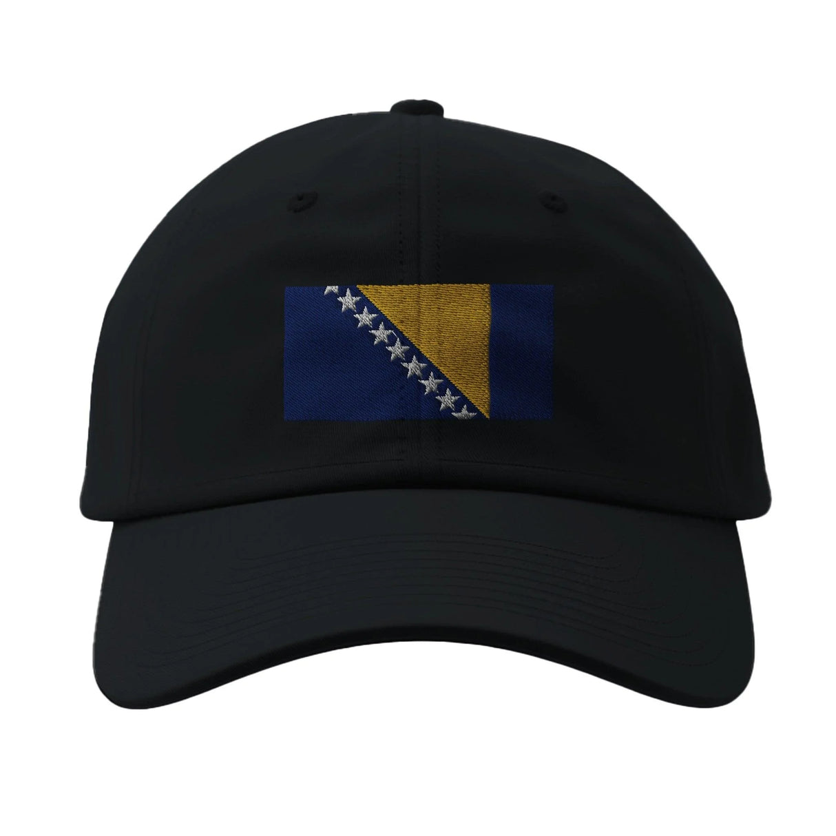 Casquette bosnie-herzégovine coton broderie drapeau