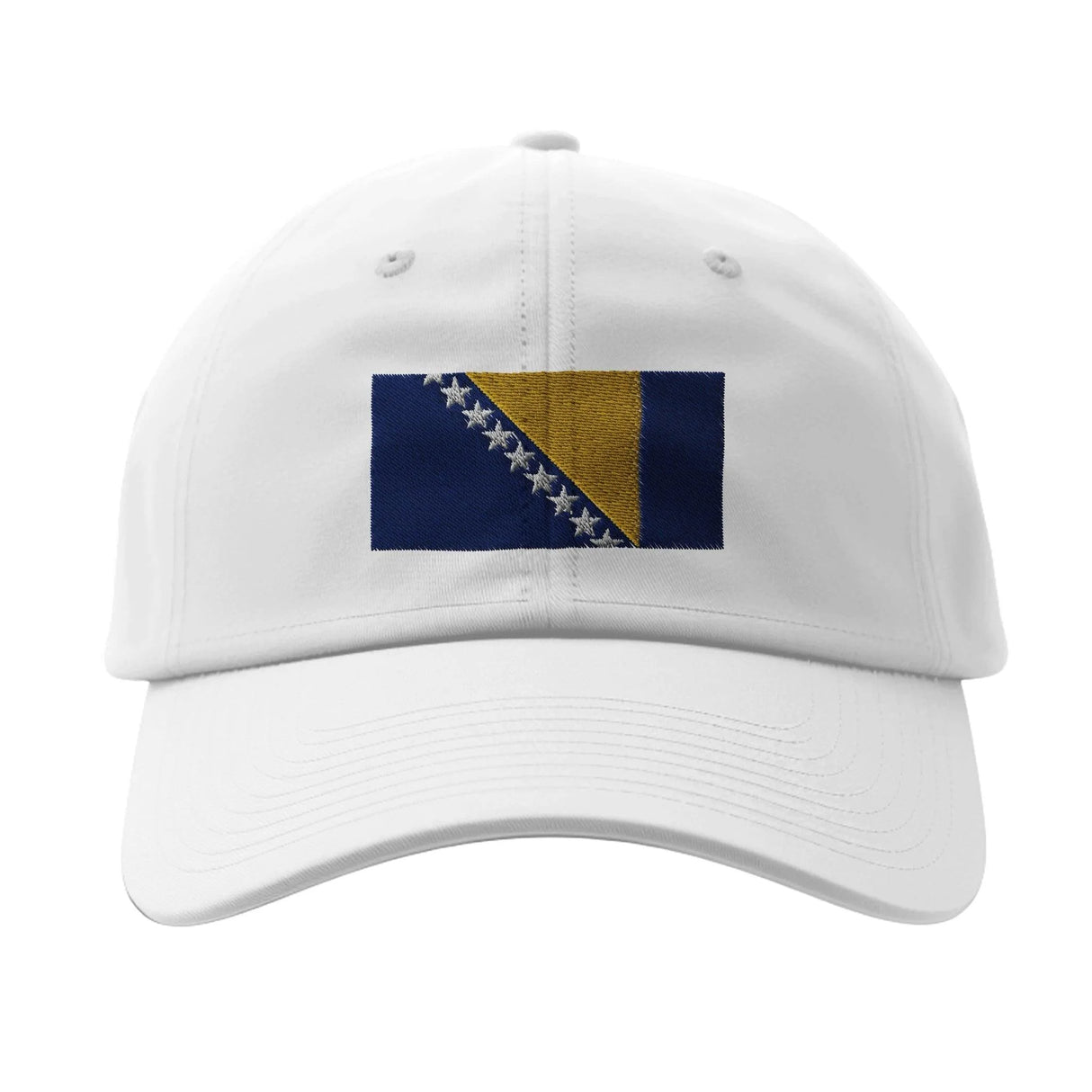 Casquette bosnie-herzégovine coton broderie drapeau