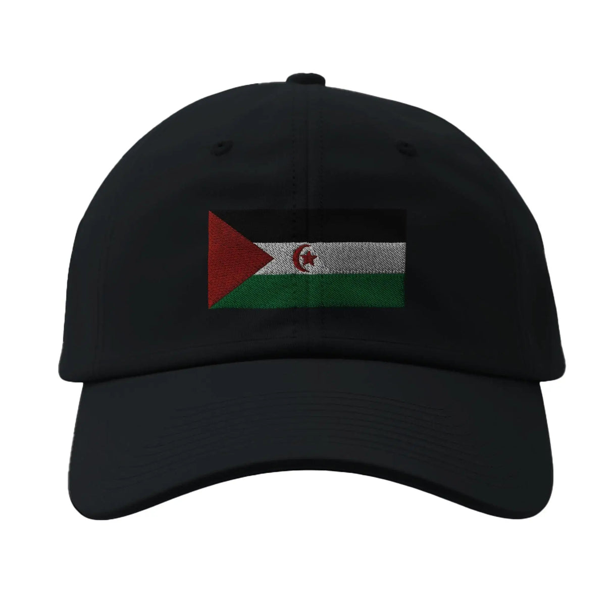 Casquette coton broderie drapeau république arabe sahraouie