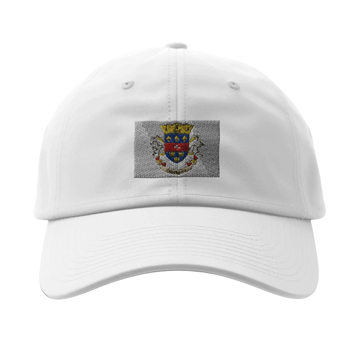 Casquette coton saint-barthélemy broderie matériau durable
