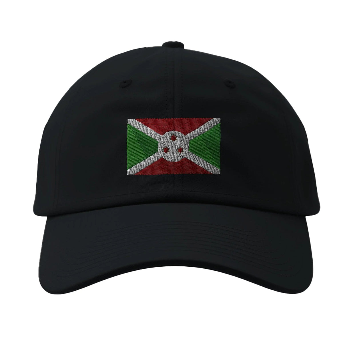 Casquette drapeau burundi coton brodée usage quotidien