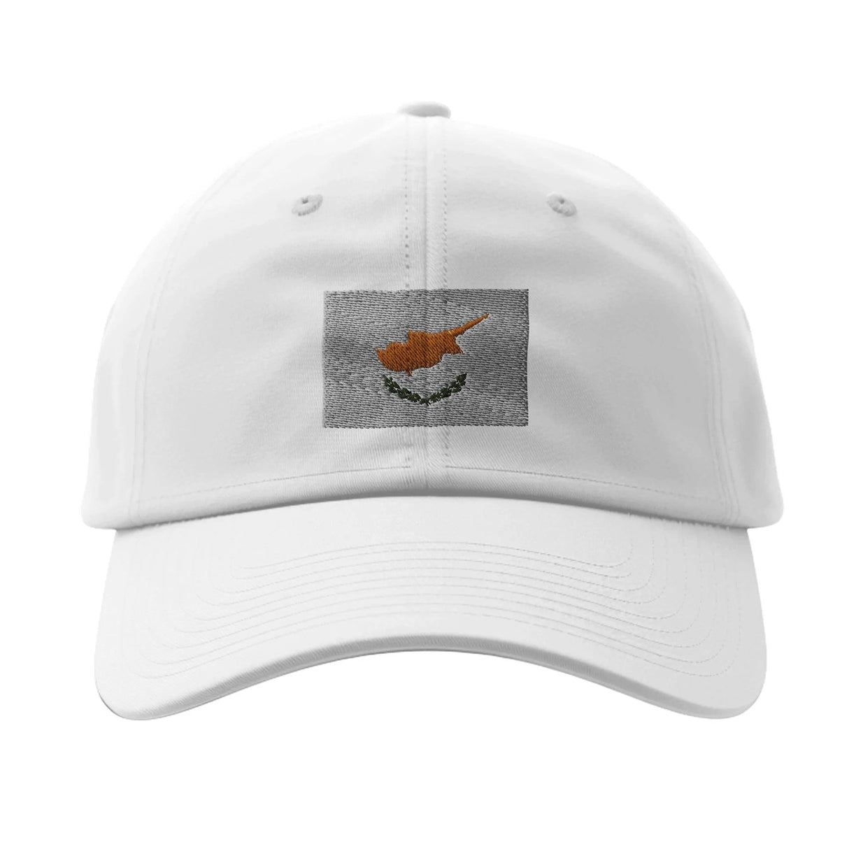 Casquette drapeau chypre coton broderie usage quotidien
