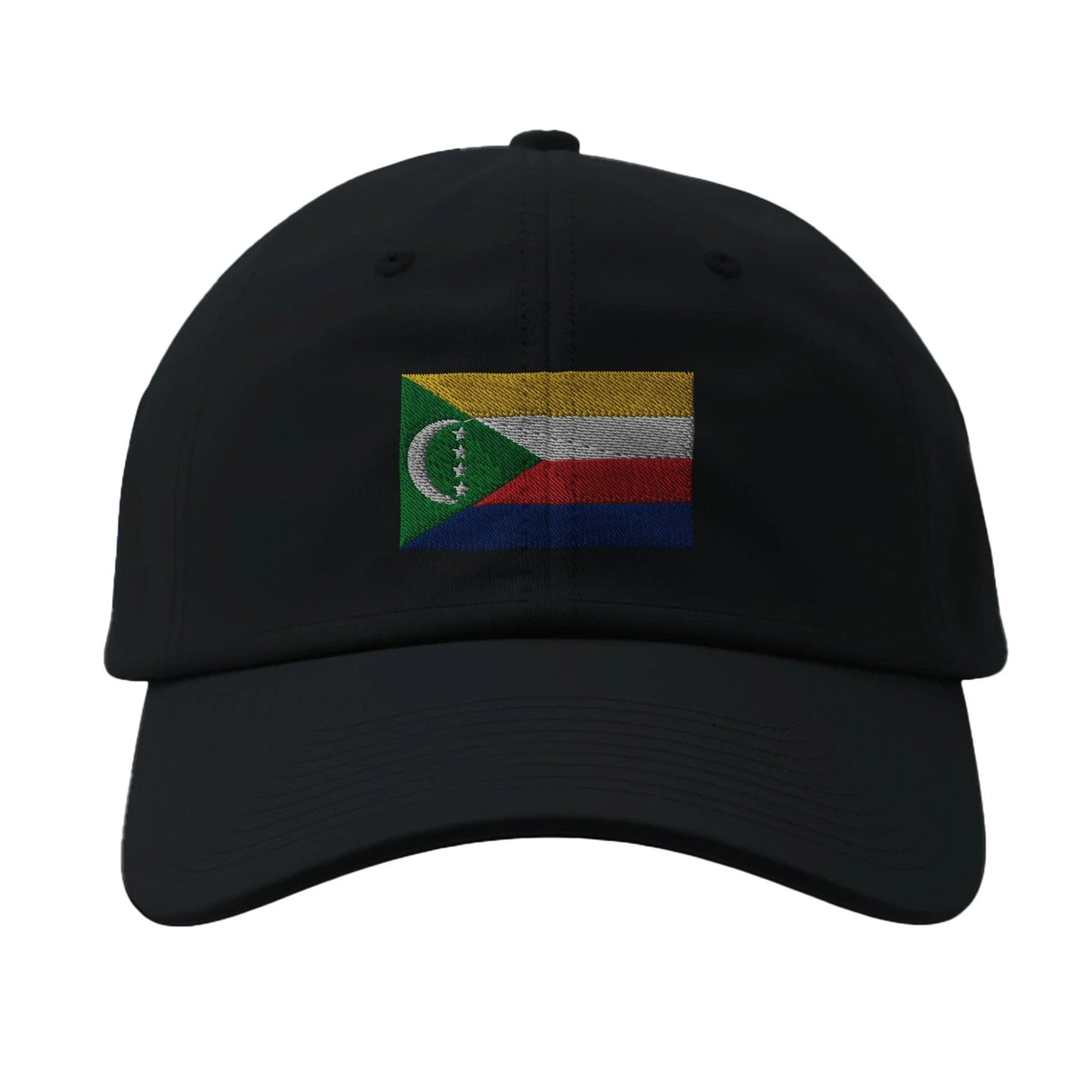 Casquette drapeau comores coton broderie confortable