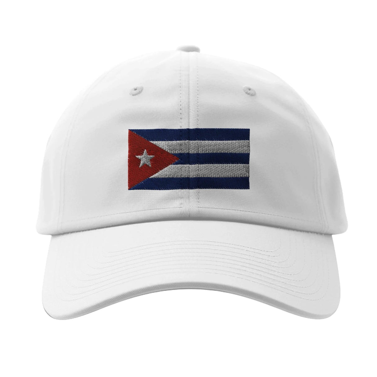 Casquette drapeau cuba coton brodé confortable durable