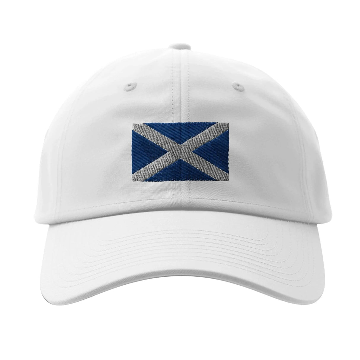 Casquette drapeau écosse coton brodée usage extérieur
