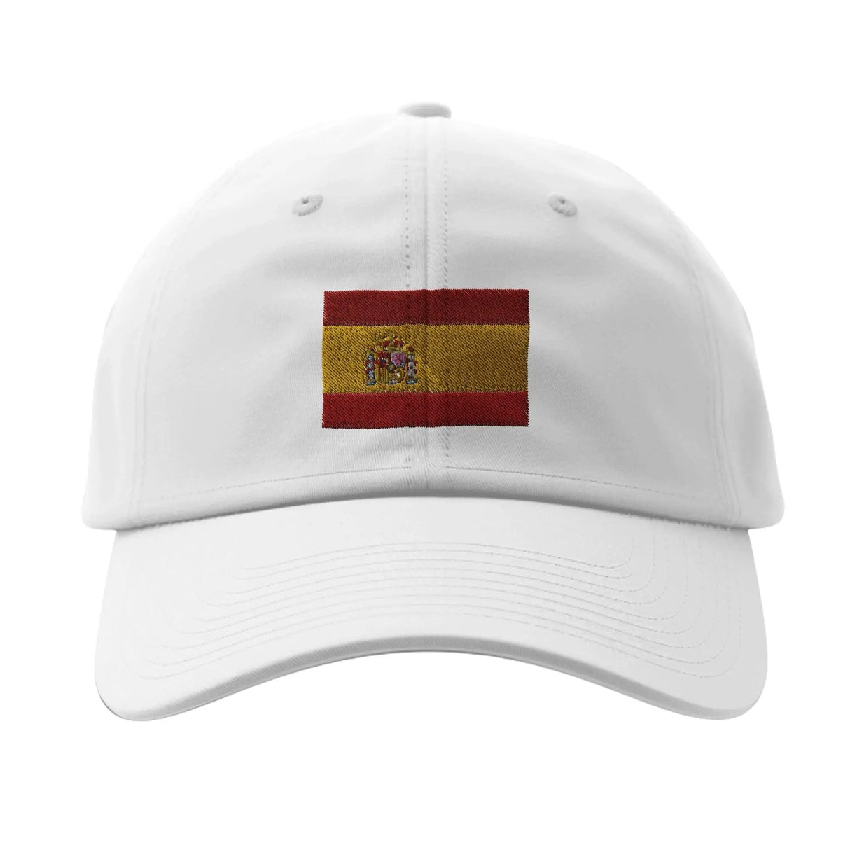 Casquette drapeau espagne coton brodée confortable