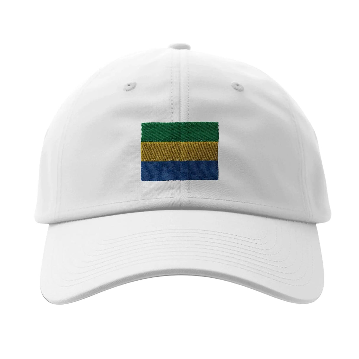 Casquette drapeau gabon coton broderie confortable