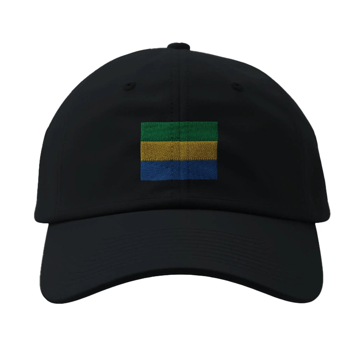 Casquette drapeau gabon coton broderie confortable