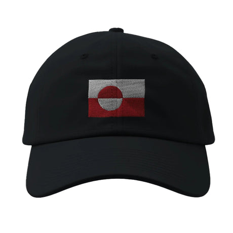 Casquette drapeau groenland coton brodée couleurs vives