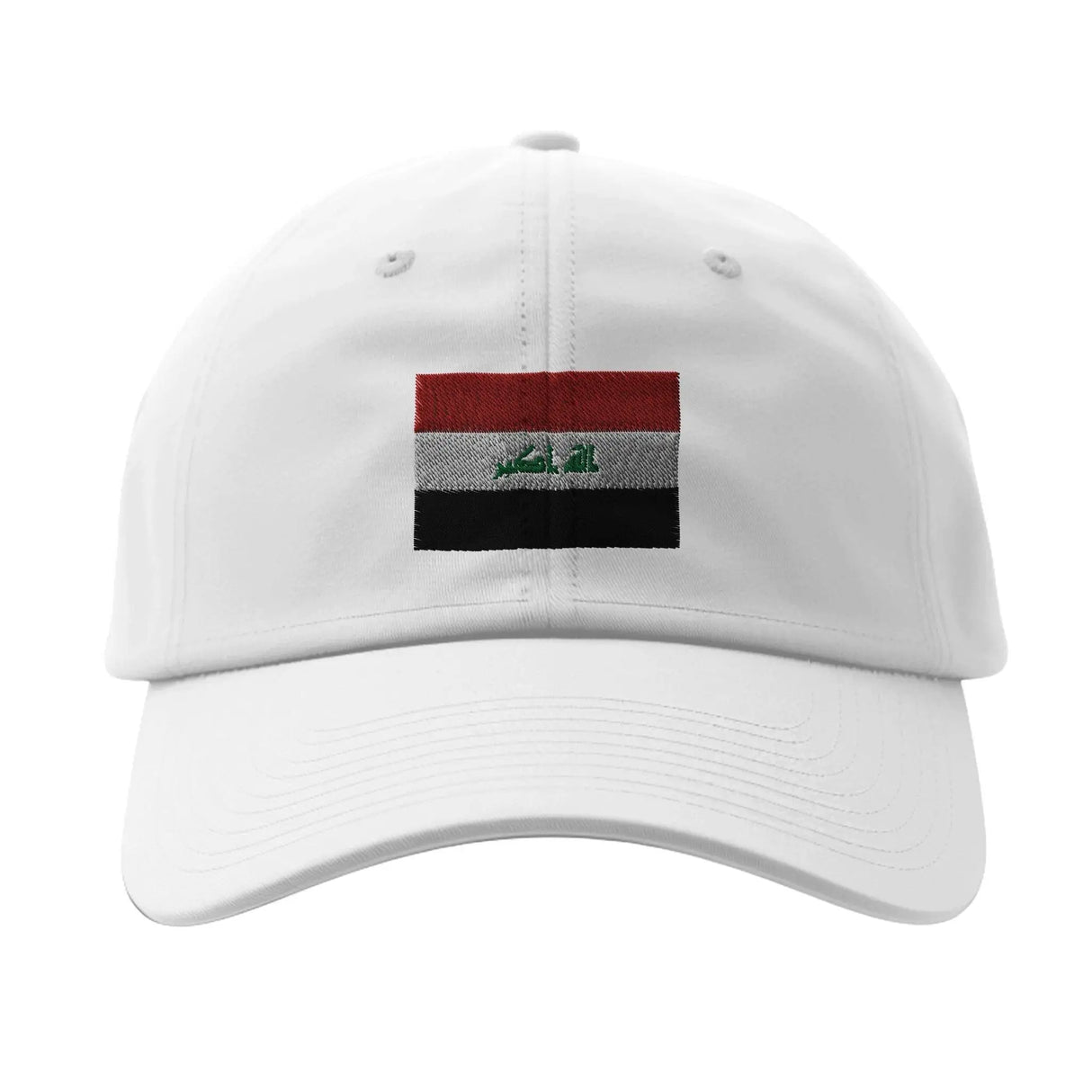 Casquette drapeau irak coton broderie style épuré confortable