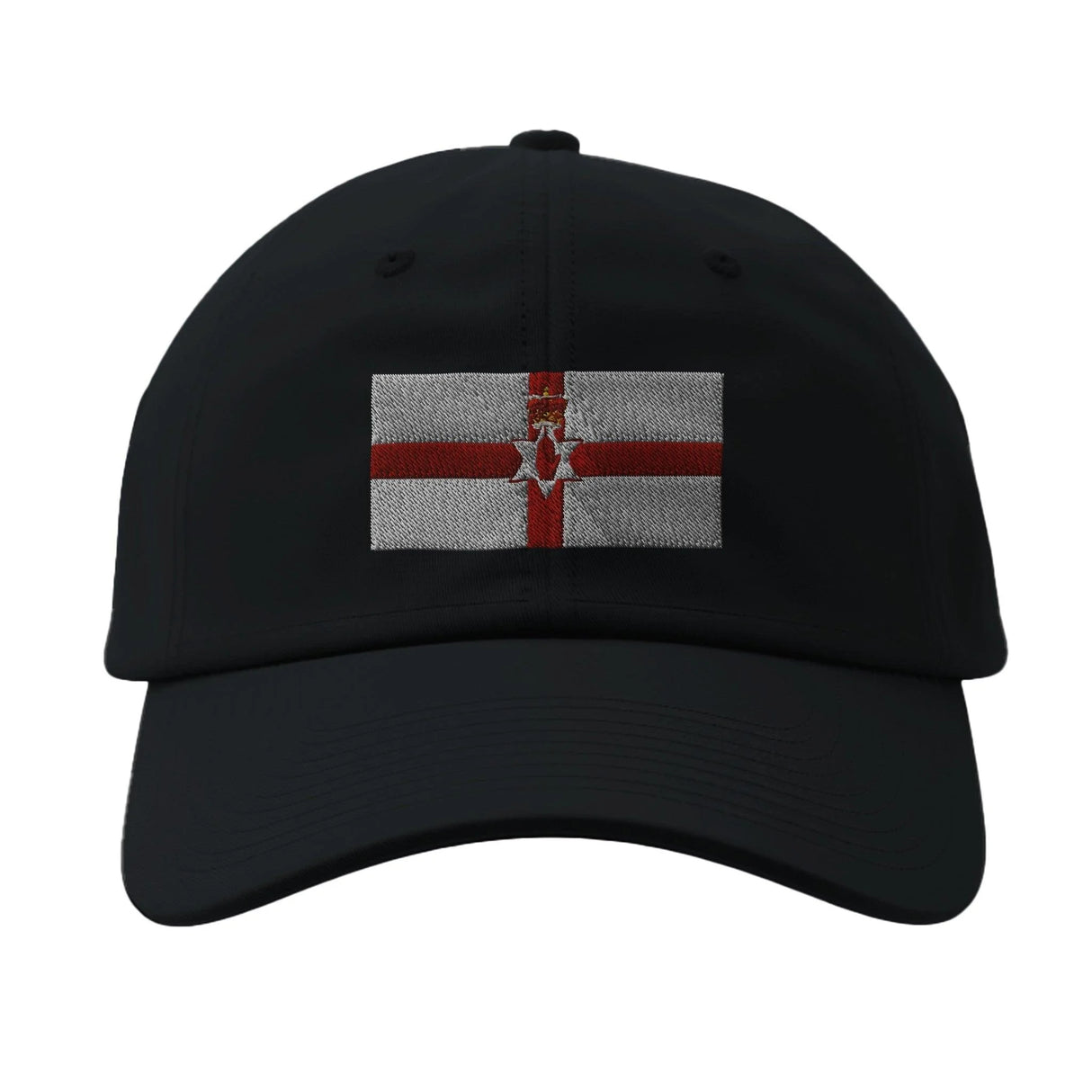Casquette drapeau irlande du nord coton broderie durable