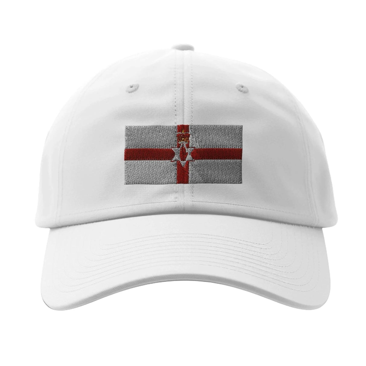 Casquette drapeau irlande du nord coton broderie durable