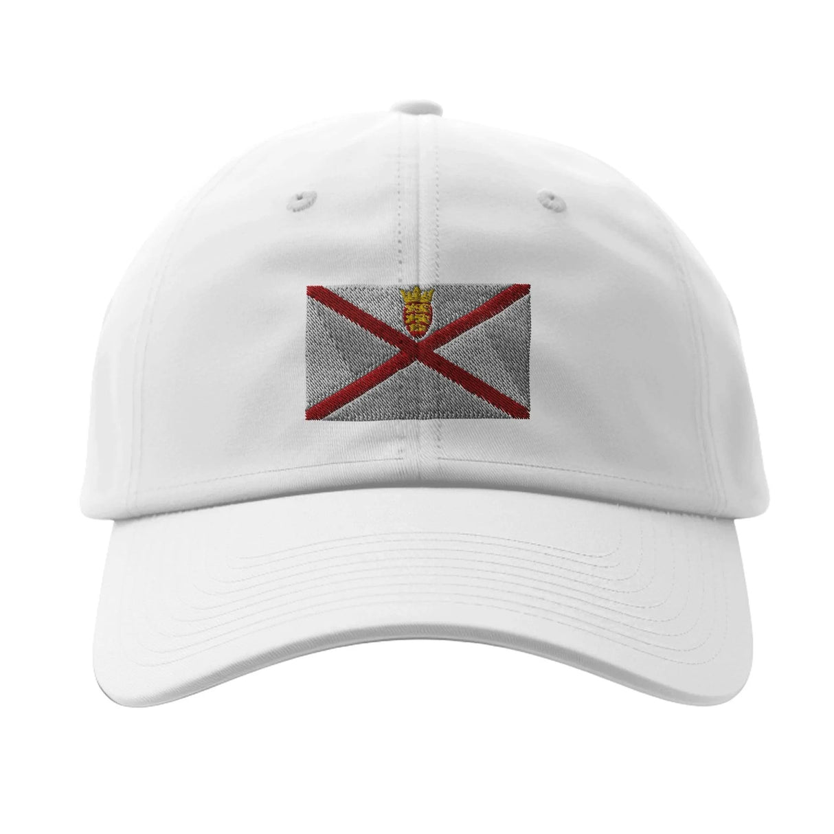 Casquette drapeau jersey coton brodée style épuré