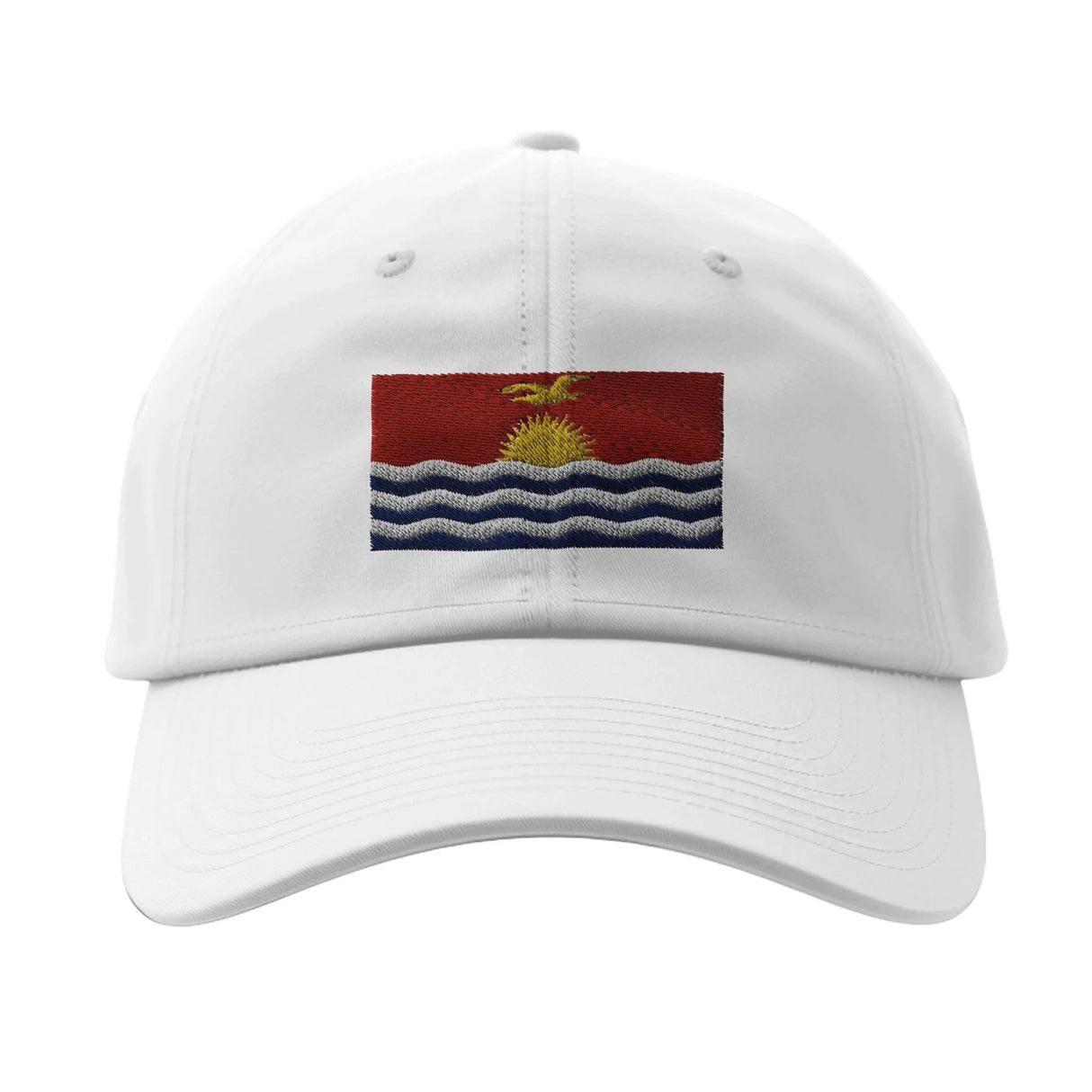 Casquette drapeau kiribati coton brodée confortable