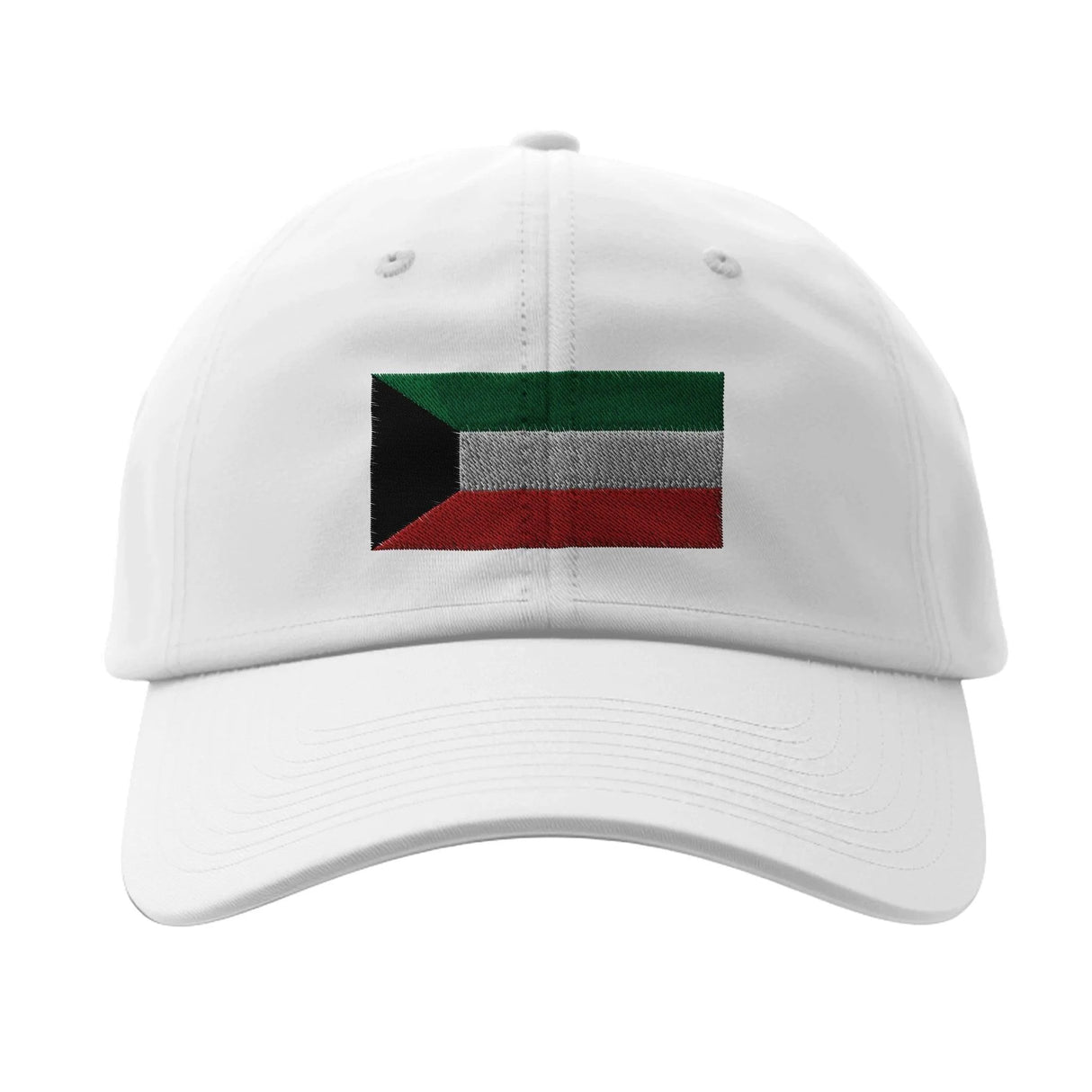 Casquette drapeau koweït coton broderie confortable